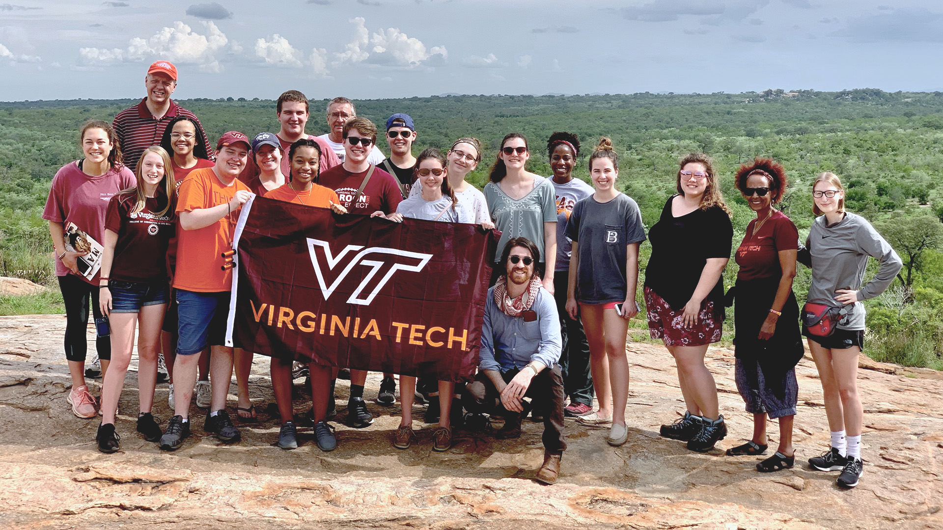 Virginia Tech students study abroad in South Africa