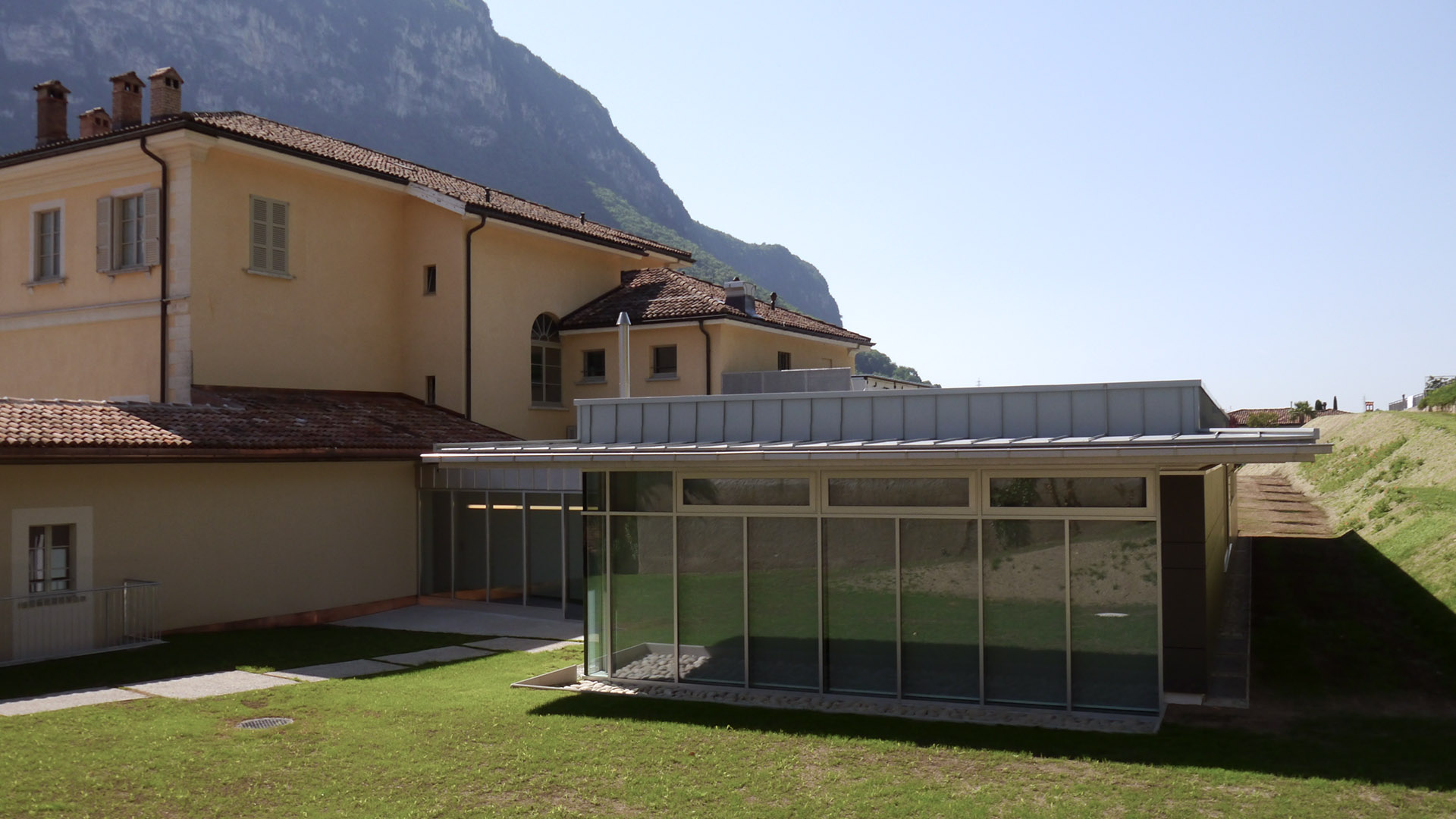 The Steger Center for International Scholarship located in Riva San Vitale, Switzerland.